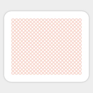 Polka Dot Collection - Pink and White Pattern Sticker